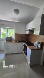 Kuchnia lub aneks kuchenny w obiekcie Apartment Petra