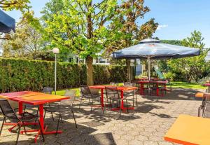 Zahrada ubytování B&B HOTEL Rothrist Olten