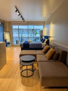 Et opholdsområde på Foster Studio - Nicaragua