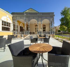 Restaurace v ubytování Esplanade, dependance hotelu Monti Spa