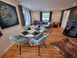 Χώρος καθιστικού στο Ferienhaus AKate