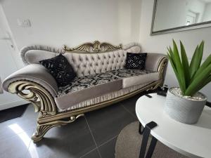 Posezení v ubytování HA-LU Studio Apartman