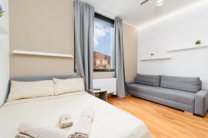 Χώρος καθιστικού στο Comodo alloggio a due passi dal centro città - Fermata Metro "Marconi" a 200 mt