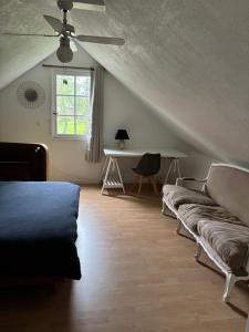 Et opholdsområde på Le Cottage de Cardunel