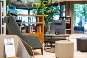 Ruang duduk di Hotel Seepark Thun
