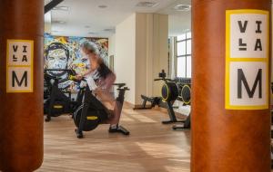 Gimnàs o zona de fitness de Hôtel Villa M Marseille