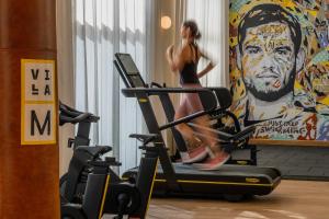 Gimnàs o zona de fitness de Hôtel Villa M Marseille