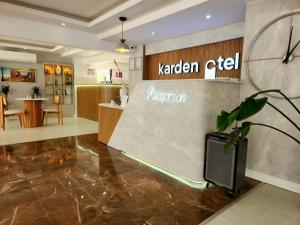 The lobby or reception area at Karden Otel