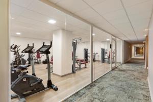 Fitness centrum a/nebo fitness zařízení v ubytování Hotel Best Cap Salou