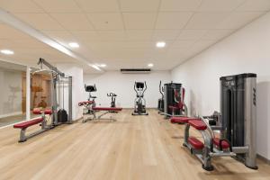 Fitness centrum a/nebo fitness zařízení v ubytování Hotel Best Cap Salou