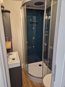 Koupelna v ubytování AktivQuartier Mühlviertel Tiny House