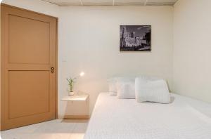 Postel nebo postele na pokoji v ubytování Apto moderno y acogedor