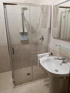 Koupelna v ubytování B&B Lecce Marant