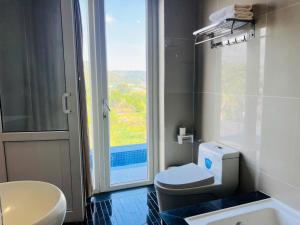 Koupelna v ubytování Homestay Thác Liên Khương