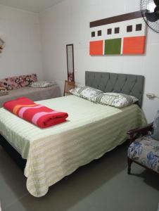 Hostel Brasil Gru客房内的一张或多张床位