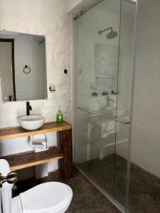 Ένα μπάνιο στο Casa Hotel Sao Paulo