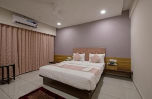 HOTEL AURELLIA客房内的一张或多张床位