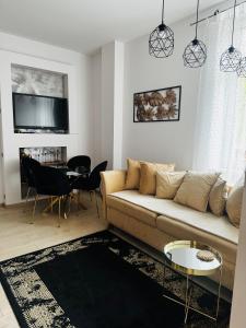 Posezení v ubytování Apartament Nowar