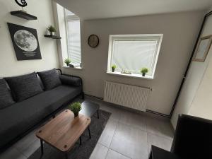 Posezení v ubytování apartman 50m2 garden parking Free