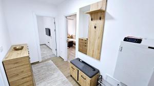 Kuchyň nebo kuchyňský kout v ubytování Apartman Car + 4 fotografie