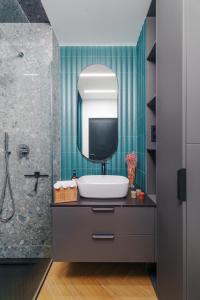 Łazienka w obiekcie Apartament Family Green z garażem, klimatyzacją do 6 osób