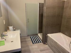 Koupelna v ubytování Pour professionnel en déplacement