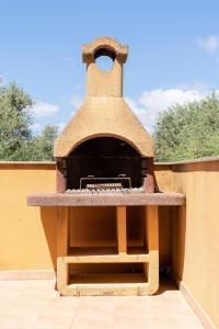 Gril dostupný pro hosty v vily