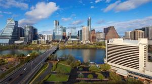 Nespecifikovaný výhled na destinaci Austin nebo výhled na město při pohledu z hotelu