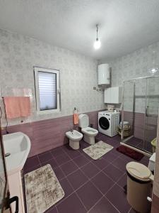 Koupelna v ubytování Green Oasis