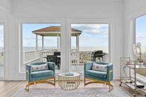 En generel havudsigt eller havudsigten taget fra feriehuset