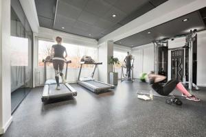 Four Points Flex by Sheraton Copenhagen Arena健身房和／或健身器材