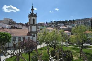 Uma visão geral de Covilhã ou uma vista da cidade tirada do hotel