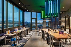 Restaurace v ubytování Moxy Tromso