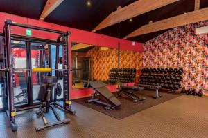 Fitnes centar i/ili fitnes sadržaji u objektu Sky Villa Beppu -天空の別府邸