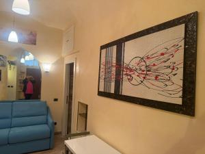 A seating area at Piazza di Spagna Apartment