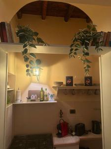 A kitchen or kitchenette at Piazza di Spagna Apartment