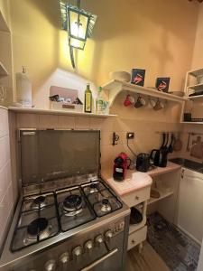A kitchen or kitchenette at Piazza di Spagna Apartment