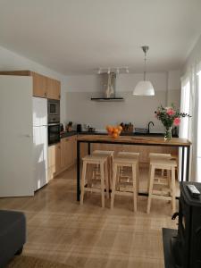 Kuchyň nebo kuchyňský kout v ubytování La Carabela, Elcano