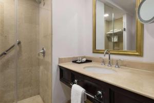 Wyndham Monterrey Ambassador Centro的一间浴室
