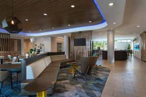 Posezení v ubytování SpringHill Suites by Marriott Austin Cedar Park