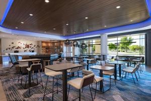 Restaurace v ubytování SpringHill Suites by Marriott Austin Cedar Park