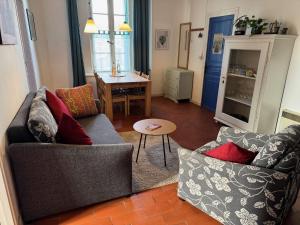 Posezení v ubytování Maison de l´amitié Homps