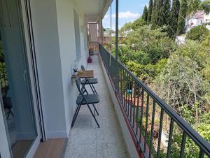 Balkoni atau teres di Amplio Apartamento ARCOS