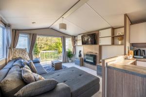 Posezení v ubytování Bockenfield Park country Lodge with hot tub