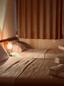 Bobi Hotelにあるベッド