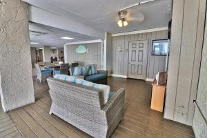 a lobby with couches and chairs and a table at Oceanfront Waterpointe 1 Unit 803 3 bedroom 2 bath Balcony Pools in North Myrtle Beach