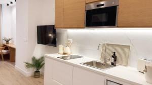 Dapur atau dapur kecil di AT Bilbaotown self check in
