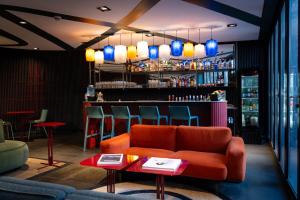 Lounge nebo bar v ubytování Ladera Boutique Hotel