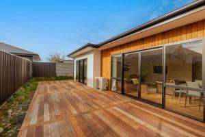 Balkón nebo terasa v ubytování Serenity Hideaway, House A