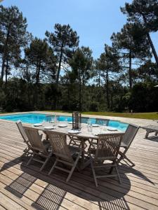 Πισίνα στο ή κοντά στο Villa avec piscine 8p autour du golf